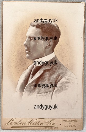 Cabinet card military victoria - cabinet,
