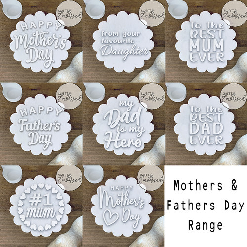 Mothers fathers day cookie - day,