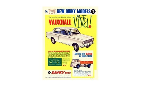Vauxhall viva dinky toys - viva,