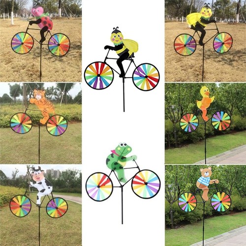 Animal bikes windmill - 3d,