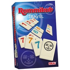 IDEAL Rummikub Travel Game - Portable Classic Tile Game for On-the-Go Fun