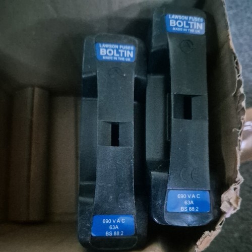 63a fuses lawson boltin - x2,