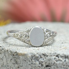 Vintage Sterling Silver Signet