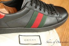 Gucci Ace GG Black Leather