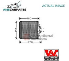 HEATER RADIATOR EXCHANGER LHD