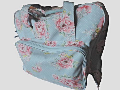 Vinyl light blue - , print