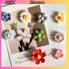 Refrigerator Magnets Colorful Flower Shaped Fridge Magnet Sticker Message