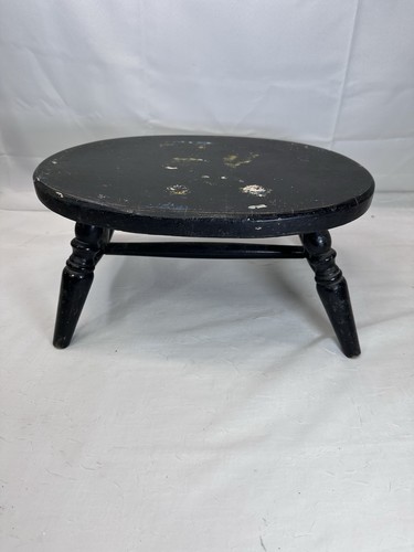 Antique windsor footstool - footstool, old