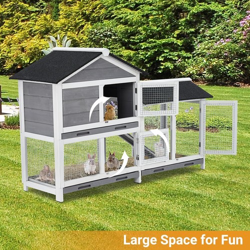 Bunny hutch indoor with - hutch,