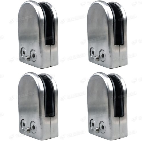 Balustrade glass clamp 4pcs - glass, clamp,