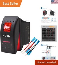 Rated Rocker Switch - 12V