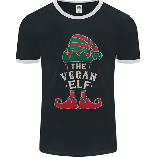 The vegan elf funny christmas - funny,