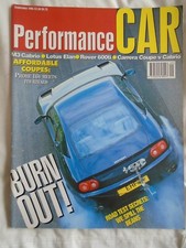 Performance car sep - sep, ford