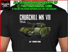 Churchill Mk. VII T-Shirt WWII