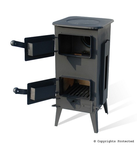 5kw log burner - log, bends