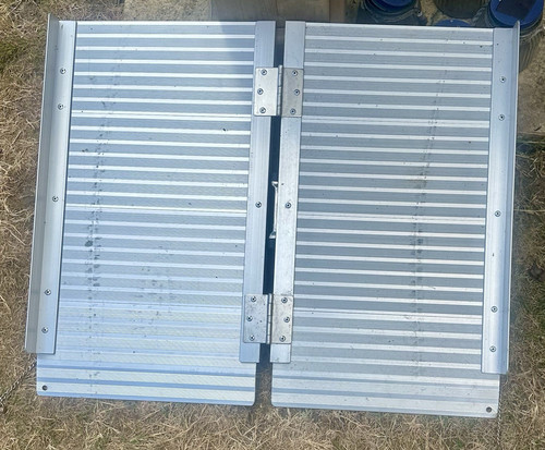 Aidapt aluminium single fold - aluminium, single-fold