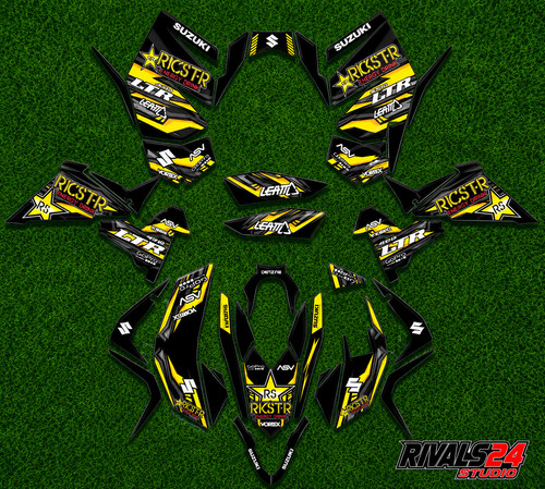 Suzuki ltr 450 atv stickers