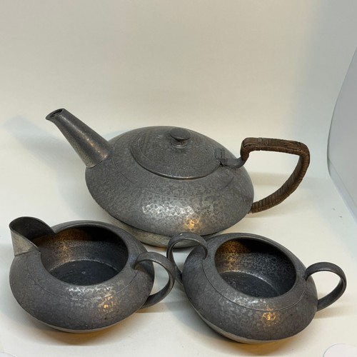 Vintage pewter tea - pewter,