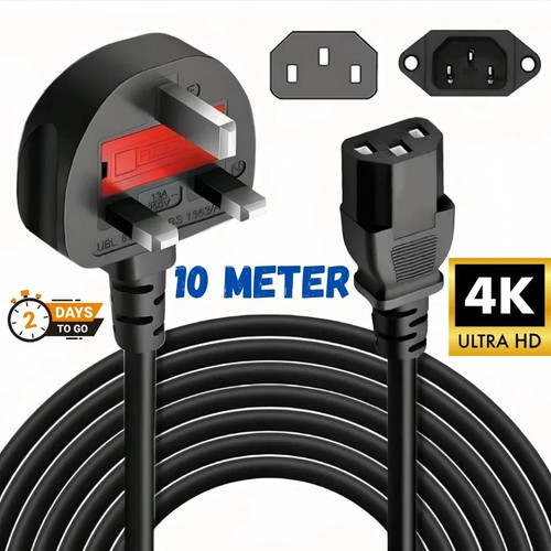 Pin iec kettle lead - 3,