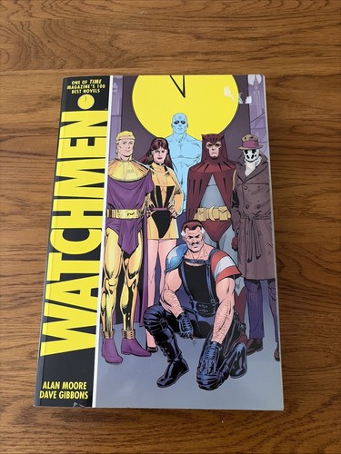 Watchman graphic novel comic - novel,