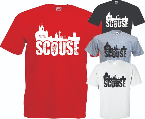 Liverpool mens shirt scouse - liverpool,