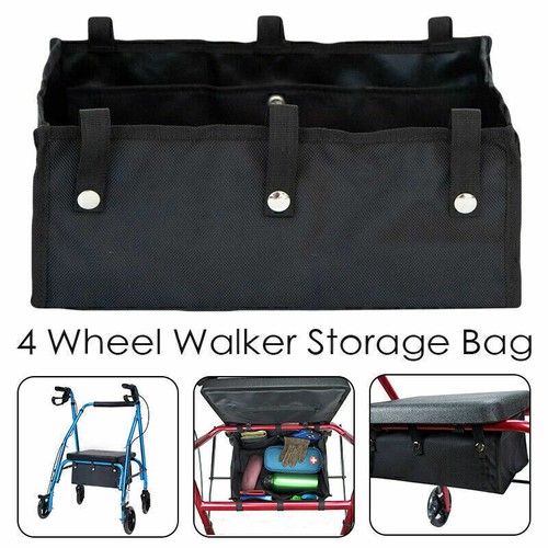 Under seat rollator storage - under,
