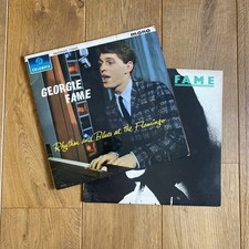 GEORGIE FAME RHYTHM AND BLUES AT THE FLAMINGO BLUE COLUMBIA ORIGINAL PRESS & 