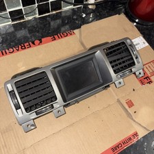 Vauxhall Vectra C Radio Display Screen Air Vents Dashboard Trim Grey 13265760