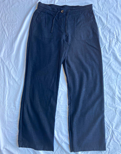 George women blue linen - women,