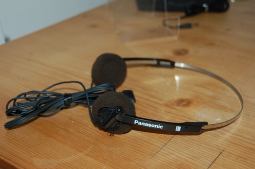 Panasonic over head headphones - over,