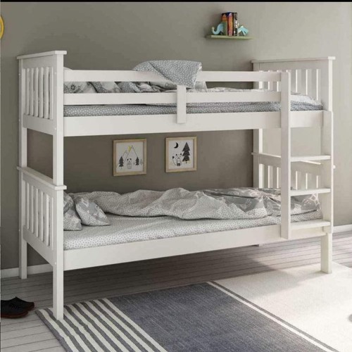 Double bunk bed with - bed,