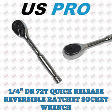 US PRO 1/4" Drive 72T Quick