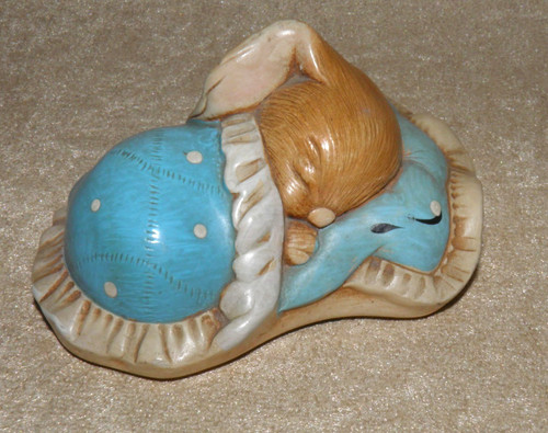 Pendelfin rabbit snuggles - pendelfin,