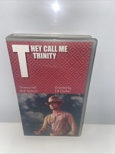 VHS Video Tapes They Call Me Trinity Terence Hill Bud Spencer Rare Vintage Film