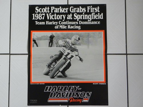 Harley xr750 racing poster - xr750,