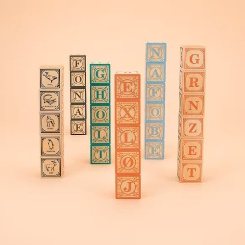 Uncle goose wooden blocks - goose,