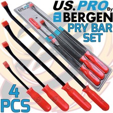 US PRO PRY BAR Set JEMMY BAR WRECKING CROW BAR PRY BARS 200 300 450 & 600mm