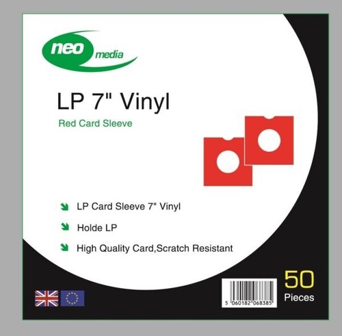 Vinyl red card record - 7'',