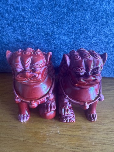 Pair chinese foo dog - chinese,