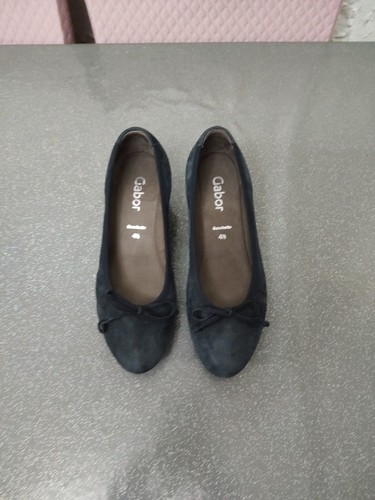 Women navy blue suede gabor - women's,
