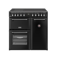 Stoves Richmond DX 90cm Induction Range Cooker Black Grade C