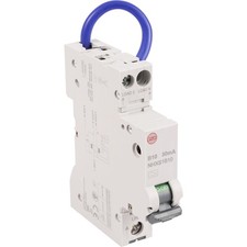Wylex Single Pole 1 Module  10 Amp B Curve 6kA 30mA RCBO (NHXS1B10)