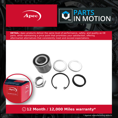 Wheel bearing kit fits citroen - bearing,