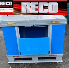 Used Sleeve Pallet Box 1200×800×950mm – Lid & Base – Euro Size 