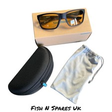 SHIMANO FISHING SUNGLASSES EYEWEAR ASPIRE MATT BLACK & YELLOW BRAND NEW SHMLKMBY