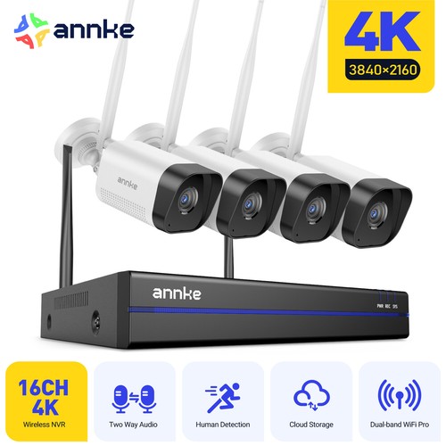 Annke 8mp wireless two way - 8mp, two-way