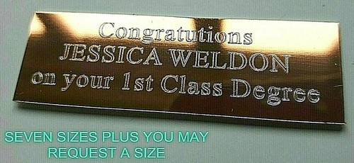 Engraved trophy plates plaques - plates,