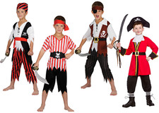 Boys pirate costume caribbean - boys,