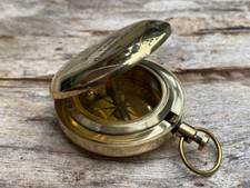 Pocket compass vintage style