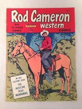 Rod Cameron Western Comic - L Miller English Ed No 6, Fawcett - Scarce
